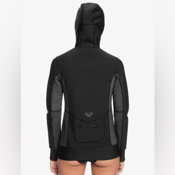 Like new! Roxy 1 mm Hooded Wetsuit Jacket - Women's - Picture 3 of 14
